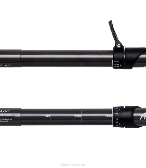 LLBean Aqua Bound Sting Ray Carbon Versa-Lok Kayak 2-Piece Paddle Unisex J46J1840 Water Sports Black