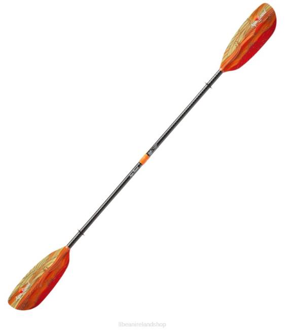 LLBean Aqua Bound Tango Fiberglass 2-Piece Kayak Paddle Unisex J46J4172 Water Sports Fuego