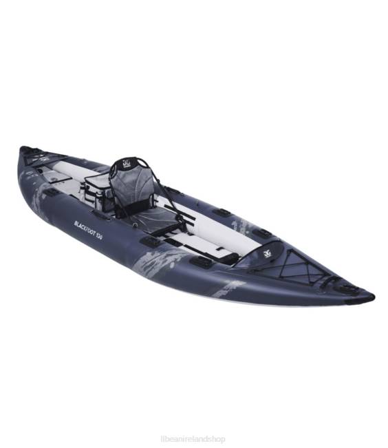 LLBean Aquaglide Blackfoot Angler Inflatable Kayak Unisex J46J2239 Water Sports Blue
