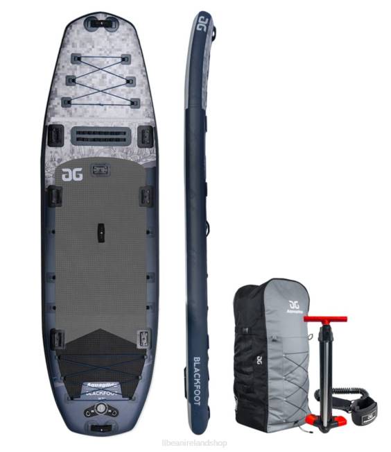 LLBean Aquaglide Blackfoot Angler Inflatable SUP Unisex J46J2250 Water Sports Gray