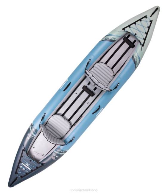 LLBean Aquaglide Cirrus Ultralight Inflatable Tandem Kayak Unisex J46J2255 Water Sports Blue
