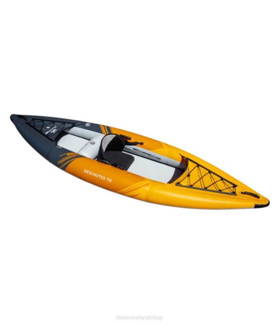 LLBean Aquaglide Deschutes 110 Inflatable Kayak Unisex J46J2218 Water Sports Orange