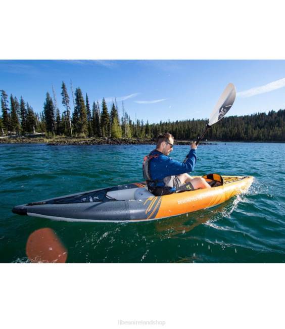 LLBean Aquaglide Deschutes 110 Inflatable Kayak Unisex J46J2218 Water Sports Orange