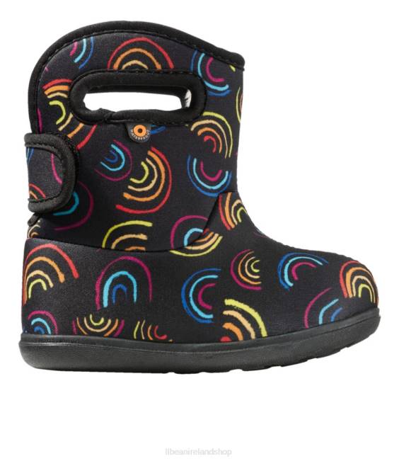 LLBean Baby Bogs Kids J46J1067 Footwear Wild Rainbows Black Multi
