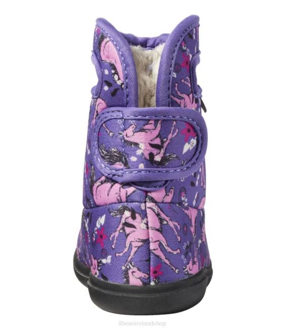 LLBean Baby Bogs Kids J46J1210 Footwear Violet Multi Unicorn Awesome