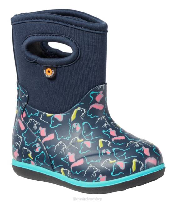 LLBean Baby Bogs Kids J46J1213 Footwear Ink Blue Multi Pets
