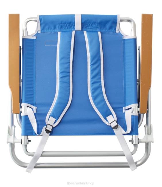 LLBean Backpack Beach Chair Unisex J46J1325 Camping Furniture Ocean Blue