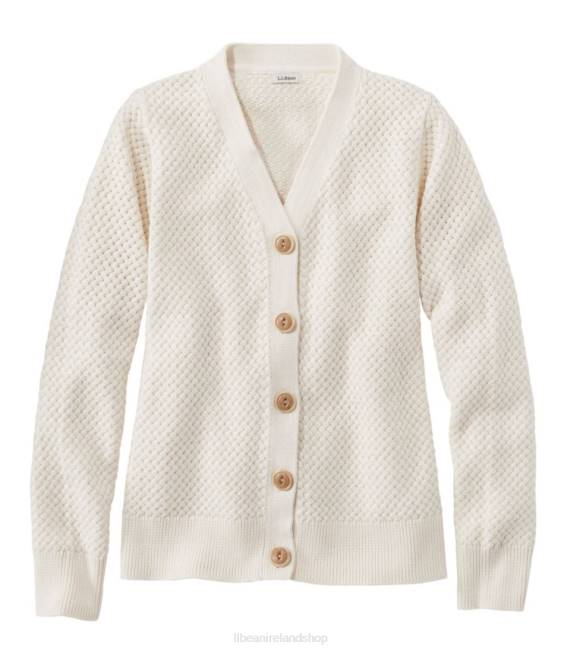 LLBean Basketweave Sweater Women J46J3510 Clothing Sea Salt