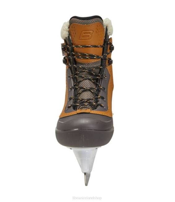 LLBean Bauer Whistler Recreational Skates Unisex J46J1750 Winter Sports Brown