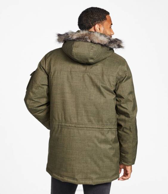LLBean Baxter State Parka Men J46J6057 Outerwear Charcoal Heather