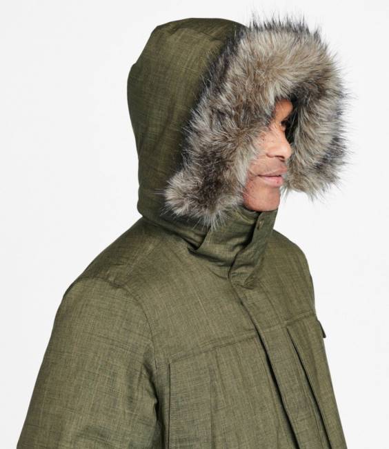 LLBean Baxter State Parka Men J46J6057 Outerwear Charcoal Heather