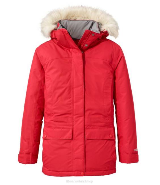 LLBean Baxter State Parka Women J46J917 Outerwear Dark Red