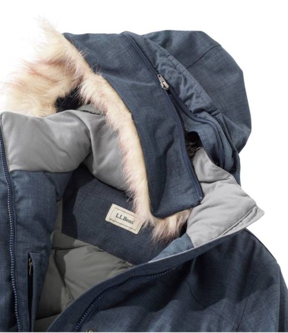 LLBean Baxter State Parka Women J46J917 Outerwear Dark Red