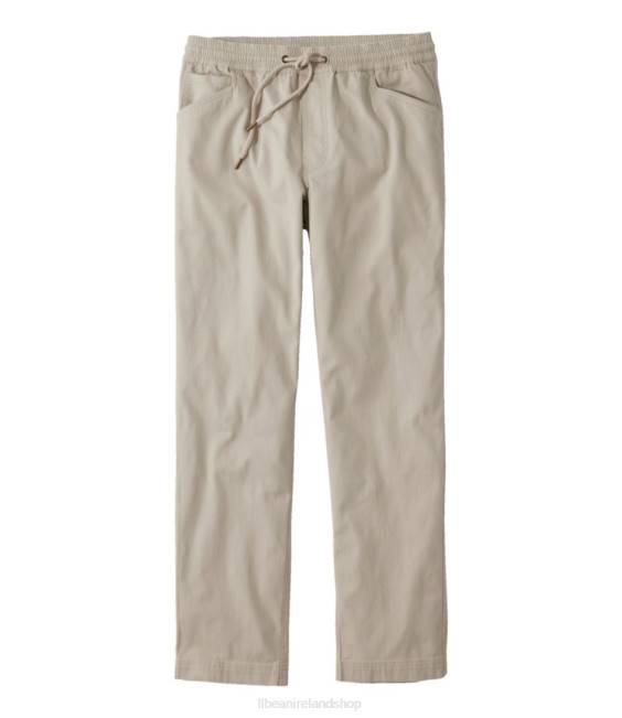 LLBean BeanFlex Canvas Pants Men J46J4818 Clothing Silver Sand
