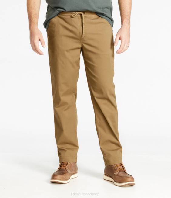 LLBean BeanFlex Canvas Pants Men J46J4818 Clothing Silver Sand