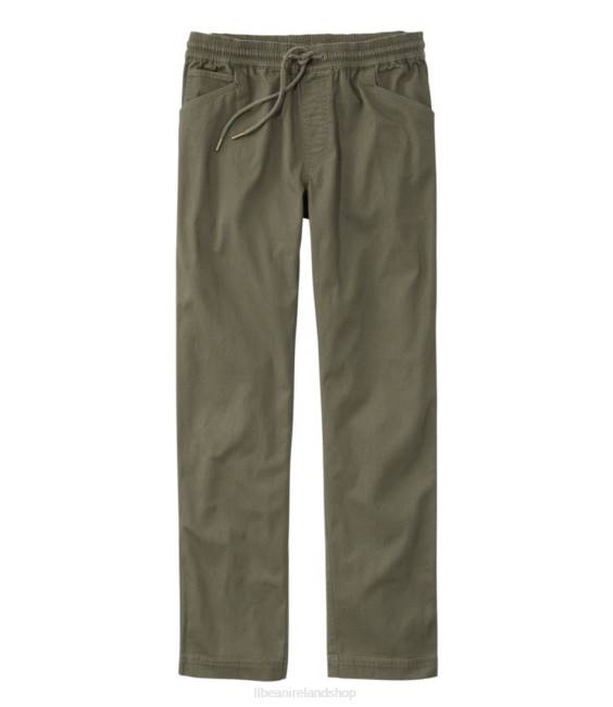 LLBean BeanFlex Canvas Pants Men J46J5849 Clothing Dark Loden