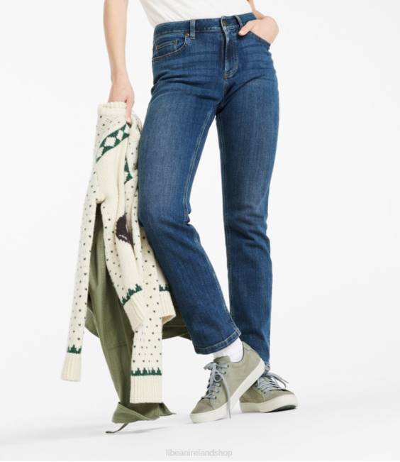 LLBean BeanFlex Jeans Women J46J46 Clothing Stonewashed