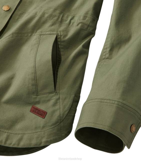 LLBean BeanFlex Utility Jacket Women J46J4789 Outerwear Deep Olive