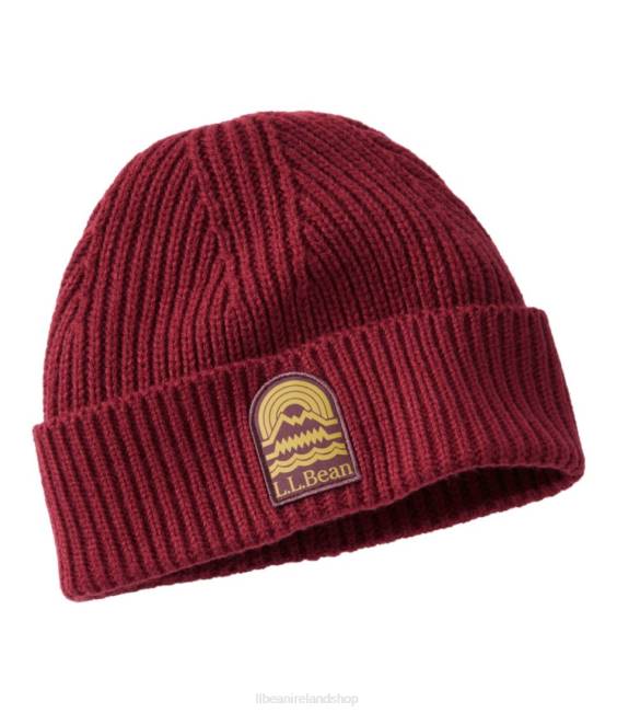 LLBean Beanie Men J46J742 Accessories Red Wine