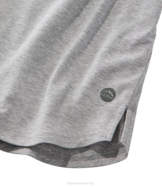 LLBean Beyond Soft Crewneck Tee Women J46J6633 Clothing Light Mauve