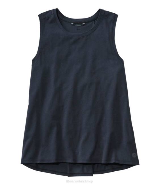 LLBean Beyond Soft Tank Women J46J6501 Clothing Midnight Black