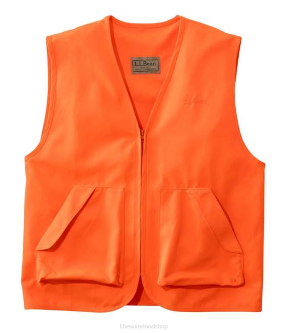 LLBean Big Game Hunting Safety Vest Men J46J1909 Outdoor Equipment Hunter Orange