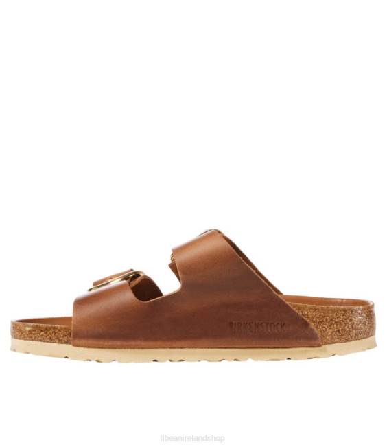 LLBean Birkenstock Big Buckle Arizona Sandals Women J46J1041 Footwear Cognac