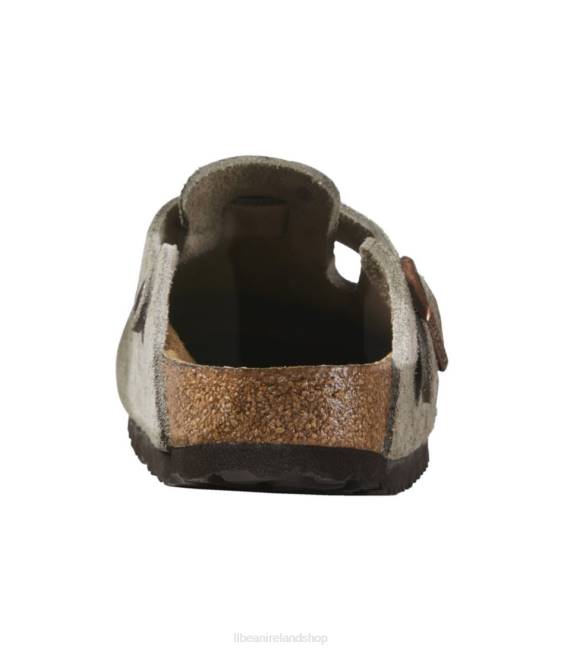 LLBean Birkenstock Boston Clogs Women J46J5200 Footwear Taupe