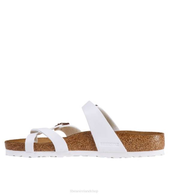 LLBean Birkenstock Mayari Birko-Flor Sandals Women J46J1203 Footwear White