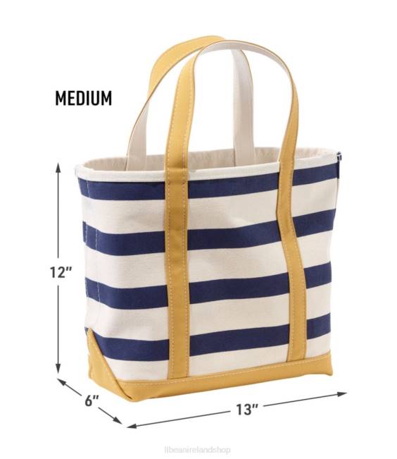 LLBean Boat and Tote Unisex J46J2340 Accessories Bright Navy Sailor Stripe