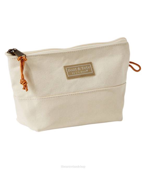 LLBean Boat and Tote Zip Pouch Unisex J46J4202 Accessories Natural