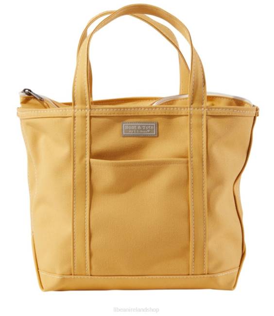 LLBean Boat and Tote Zip-Top with Pocket Unisex J46J2319 Accessories Warm Gold