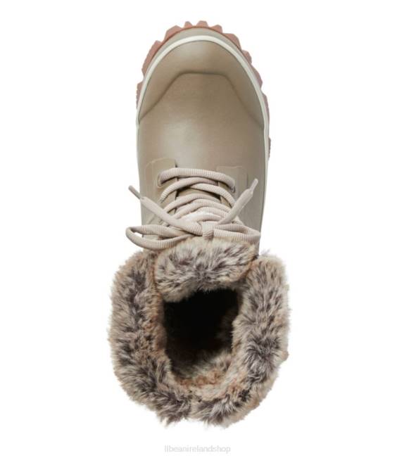 LLBean Bogs Arcata Cozy Chevron Boots Women J46J1175 Footwear Taupe