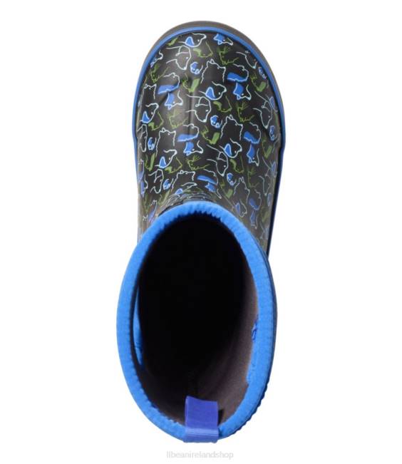 LLBean Bogs Classic Boots Kids J46J1216 Footwear Black Multi Pets