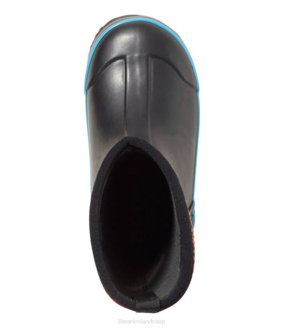 LLBean Bogs Classic Rainbow Dots Boots Kids J46J1208 Footwear Rainbow Dots Black Multi