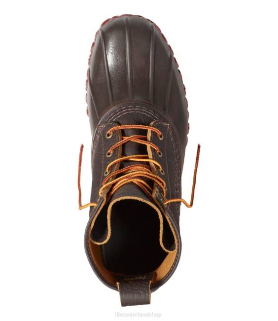 LLBean Boots Men J46J1048 Footwear Dark Brown/Brick Red