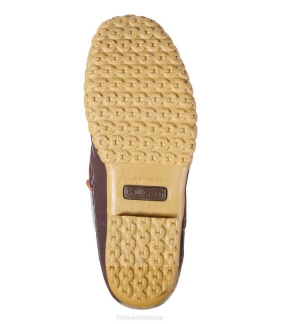 LLBean Boots Men J46J3726 Footwear Tan/Warm Teal/Sail Orange