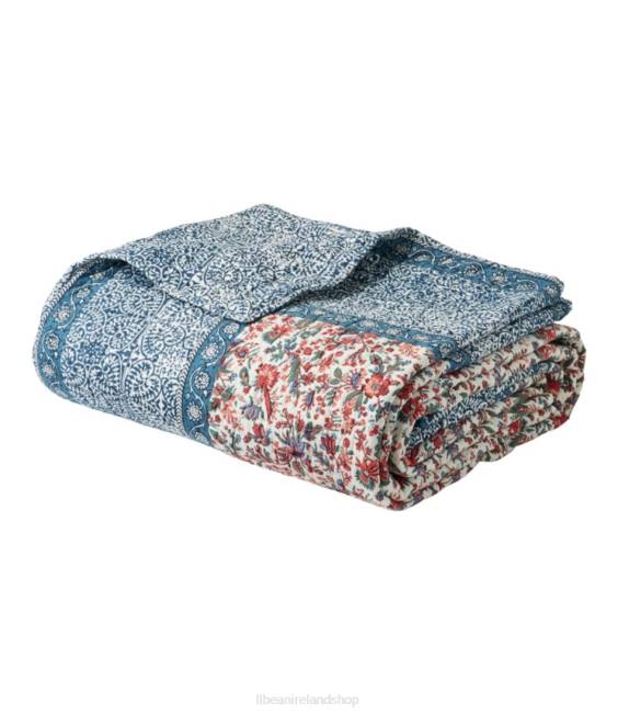 LLBean Border Floral Quilt Collection Unisex J46J2468 Bedding Multi