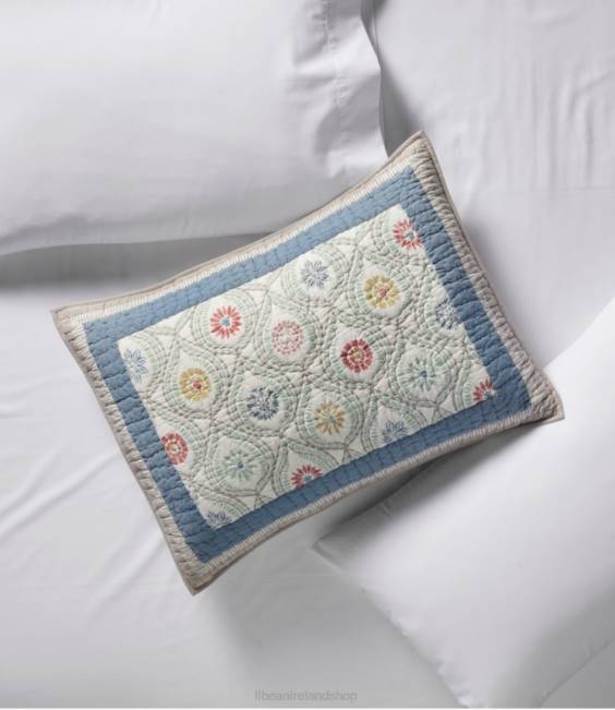 LLBean Botanical Border Quilt Collection Unisex J46J2472 Bedding Multi