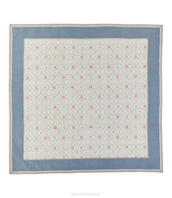 LLBean Botanical Border Quilt Collection Unisex J46J2472 Bedding Multi