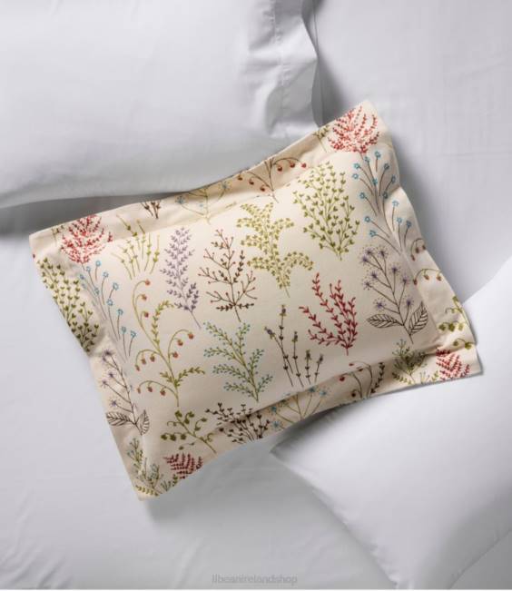 LLBean Botanical Floral Flannel Comforter Cover Collection Unisex J46J2687 Bedding Botanical Floral Blue