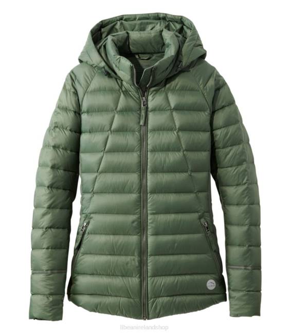 LLBean Boundless Down Hybrid Jacket Women J46J3646 Outerwear Thyme