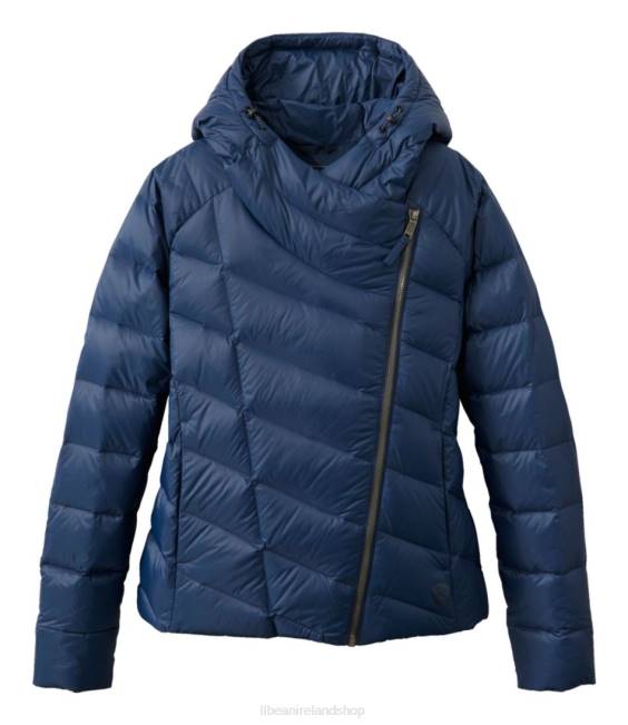LLBean Boundless Down Puffer Jacket Women J46J846 Outerwear Nautical Navy