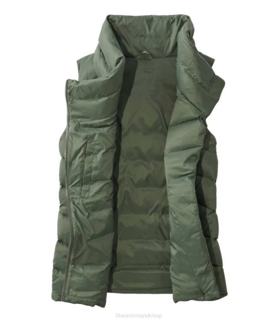 LLBean Boundless Down Puffer Vest Women J46J3635 Outerwear Shore Sand