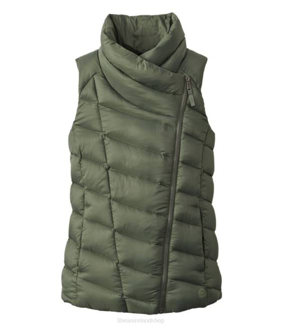 LLBean Boundless Down Puffer Vest Women J46J6055 Outerwear Thyme