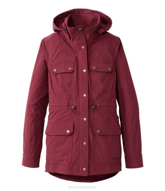 LLBean Boundless Softshell Jacket Women J46J3615 Outerwear Red Wine
