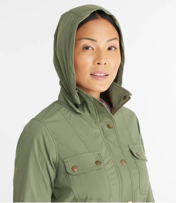 LLBean Boundless Softshell Jacket Women J46J5086 Outerwear Deep Olive