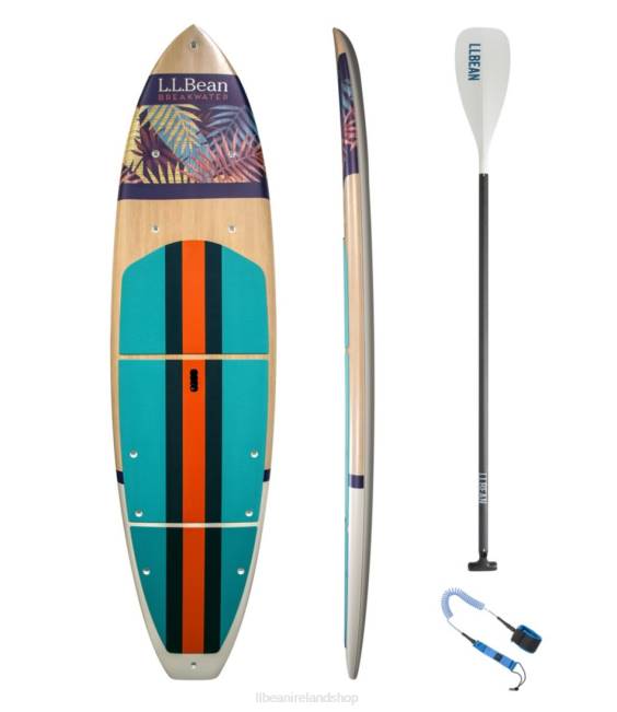 LLBean Breakwater SUP Package Unisex J46J1530 Water Sports Darkest Navy/Tropical