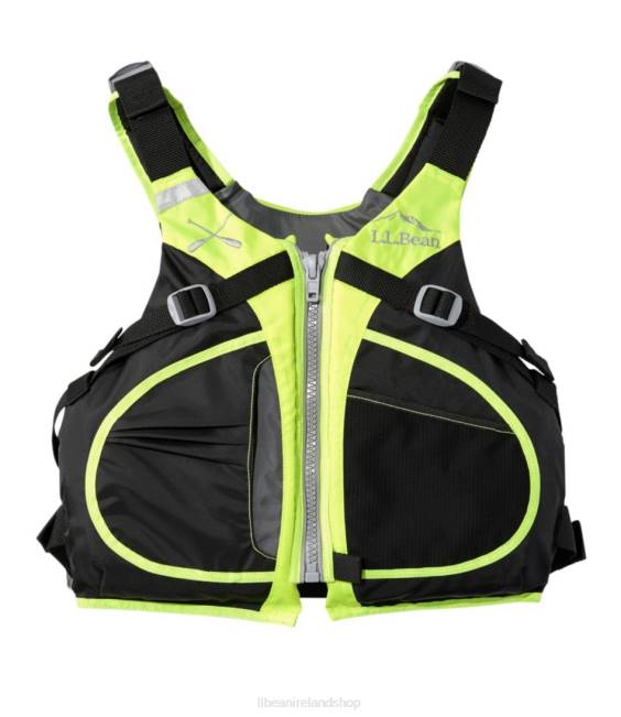 LLBean Breathable Highback PFD Unisex J46J3933 Water Sports Neon Yellow