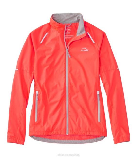 LLBean Bright Multisport Jacket Women J46J1378 Outerwear Electric Coral